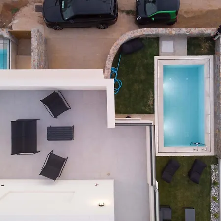 Destino Sea View Villa With Private Pool Goúrnes Exterior foto